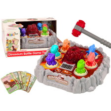 Lean Toys Arcade játék Wac egy vakond dinoszauruszok vulkán füsthatás Fények Hangok oktatójáték