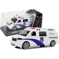 Lean Toys Auto Ambulance Stretch fényekkel és hanggal autópálya és játékautó