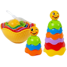 Lean Toys Baba piramis kagylók készségfejlesztő