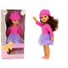 Lean Toys Baby Girl Doll Barna haj 15991