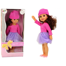 Lean Toys Baby Girl Doll Barna haj 15991 baba
