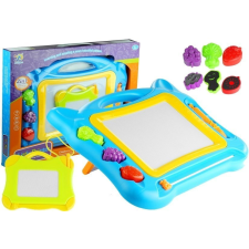 Lean Toys Big Magic Match rajzkészlet, bélyegek 2 az 1-ben kreatív és készségfejlesztő