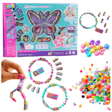 Lean Toys Creative Jewelry Making Kit Beads 480 Stickers kreatív és készségfejlesztő