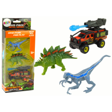 Lean Toys Dinoszauruszok figurák autó rakétakészlettel játékfigura