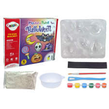 Lean Toys DIY Halloween mágnesek gipszöntvények sütőtök készlet kreatív és készségfejlesztő