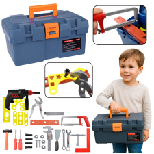 Lean Toys DIY Kit szerszámos doboz fúrótartozékok barkácsolás, építés