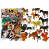 Lean Toys Duży Zestaw 20 Figurek Zwierząt Farma Mata