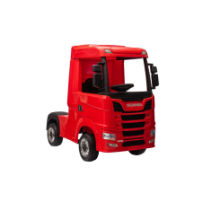 Lean Toys Elektromos kamion Scania 500R HL698 Piros 4x4 20637 elektromos járgány