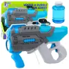 Lean Toys Elektromos vízpisztoly szappanbuborékok 2 az 1-ben szürke kék
