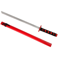 Lean Toys Fa kard piros kellékek a lovagnak 73 cm katonásdi