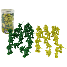 Lean Toys Green Soldiers katonai készlet játékfigura