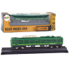 Lean Toys Gyűjthető Model Train Wagon 1:48 Metal Green