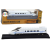 Lean Toys Gyűjthető Model Train Wagon White 1:48 Metal