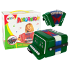 Lean Toys Harmonika hangszer egy fiatal zenész számára Green