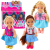 Lean Toys Kaibibi Mini Doll Long Hair Colorful Dress 12 cm Mix