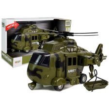 Lean Toys Katonai mentőhelikopter 1:16 Hook Sound Light helikopter és repülő