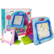 Lean Toys Kétoldalas rajztábla. Jelölők. Mágnesek kreatív és készségfejlesztő