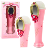 Lean Toys Magic Mirror mikrofonnal rózsaszín USB lámpával