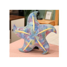 Lean Toys Mascot plüss Starfish Blue párna 45 cm plüssfigura