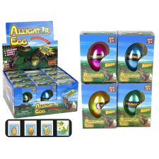 Lean Toys Növekvő krokodil alligátor tojás 6 cm játékfigura