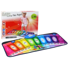 Lean Toys Oktató zenés táncszőnyeg szivárvány zongorához oktatójáték