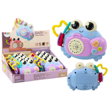 Lean Toys Rák Kamera Csörgő Projektor Elemmel Működő Hangok Kéken készségfejlesztő