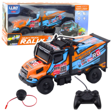 Lean Toys RC Truck távirányítós autó narancssárga megvilágított karosszériával távirányítós modell