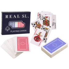 Lean Toys Real Sl Playing Cards Two Decks társasjáték
