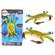 Lean Toys Sea World zöld gumirák figura játékfigura