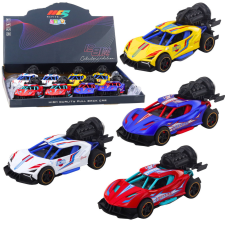 Lean Toys Sportautó fényekkel, hangokkal, füsteffektussal 1:36 Mix autópálya és játékautó