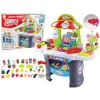 Lean Toys Szupermarket készlet élelmiszerbolt szkenner gyerekeknek 12152