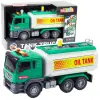 Lean Toys Teherautó-tartálykocsi vízlámpái zölden szólnak 1:14