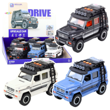 Lean Toys Terepjáró HH6688 Nyíló ajtók Meghajtó lámpák Hangok Mix autópálya és játékautó