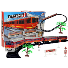 Lean Toys Train Track Batteries 33 Pieces kisvasút