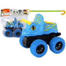 Lean Toys Triceratops súrlódó meghajtó jármű kék készségfejlesztő