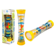 Lean Toys Twirly Whirly Rattle oszlop labirintus készségfejlesztő