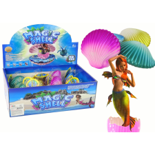 Lean Toys Varázshableány kagylóban 8 cm x 6,5 cm játékfigura