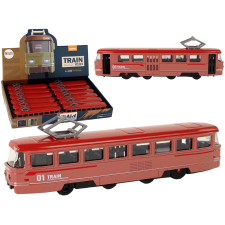 Lean Toys Vonat súrlódású meghajtás fémvörösen hangzik kisvasút