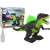 leantoys Akkumulátoros Dinoszaurusz Készlet - Fényhatásokkal, Füsttel, Zöld (14736)