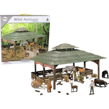 leantoys Barkács Farm Homestead Állatfészer Készlet – 12391 (12391) játékfigura