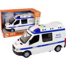 leantoys City Rendőrautó - Hangokkal, 26 cm (15490) autópálya és játékautó