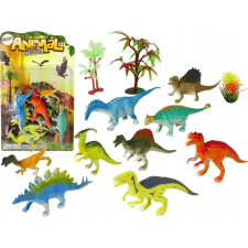 leantoys Dinoszaurusz Figurakészlet 9 Darab Színes 14813 (14813) játékfigura