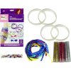 leantoys DIY Csillogó Szalag Készítés Karkötők 10866 (10866)