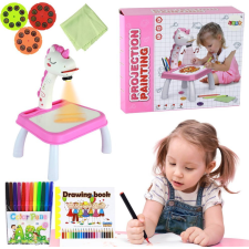 leantoys Egyszarvú Rajzoló Projektor Jelölő Toll Betétek Rózsaszín 20507 (20507) kreatív és készségfejlesztő