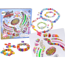 leantoys Ékszerkészítő Készlet Gyöngyök Medálok 15243 (15243) kreatív és készségfejlesztő