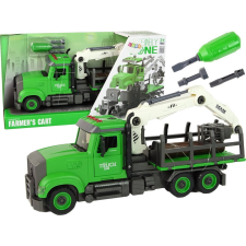 leantoys Fa Jármű Zöld (15917) autópálya és játékautó