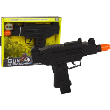 leantoys Fegyver Fekete Gyerekeknek Vibrációs Hang 11141 (11141) katonásdi