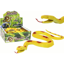 leantoys Gumikígyó Sárga, Szerkezeti Piros Foltokkal 16547 (16547) katonásdi