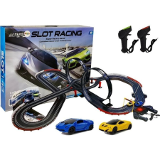 leantoys Hatalmas Versenypálya 2 Hurok 1_43 Pilot Autók 1020 cm (7625) kisvasút