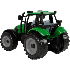 leantoys Ideal Farm Traktor - Nyitható Motorháztetővel, Zöld (13850) autópálya és játékautó